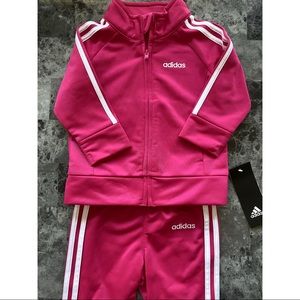 Hot pink Adidas Jumpsuit 💖